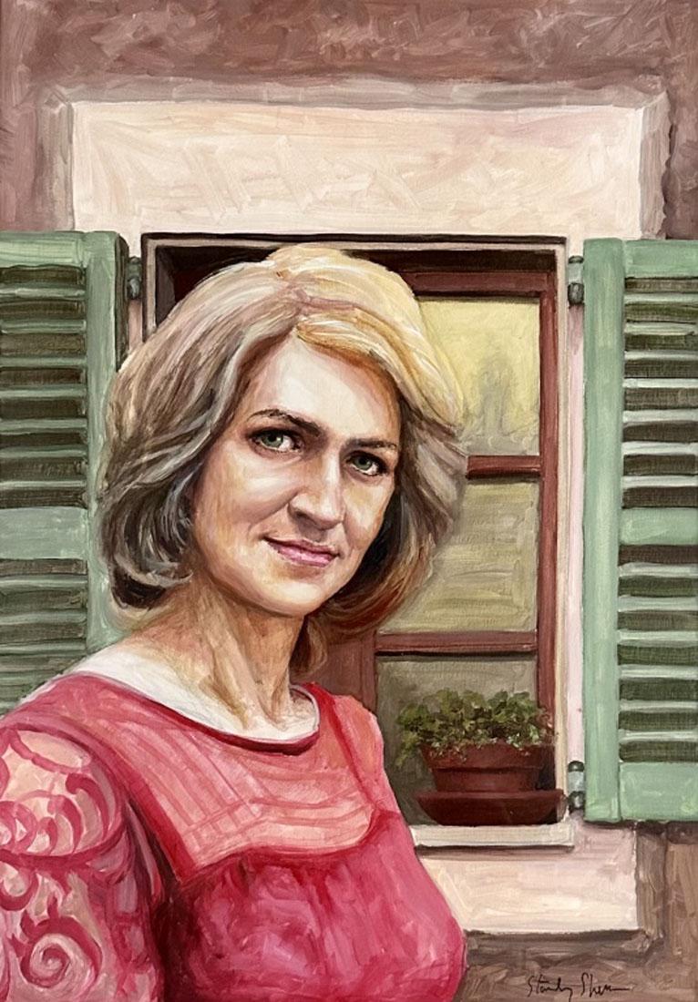 STANLEY SPENCER FIGURATIVE OIL ON PAPER (1 of 3)