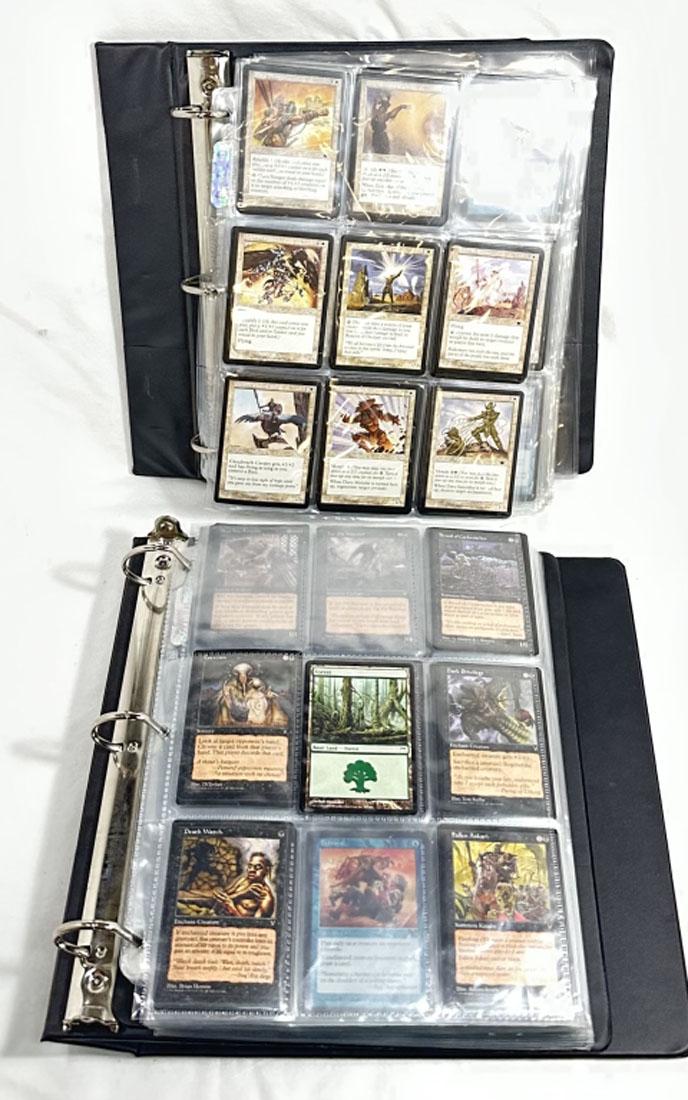 LOT OF 2 MAGIC THE GATHERING ASSORTED CARD BINDERS (1 of 6)