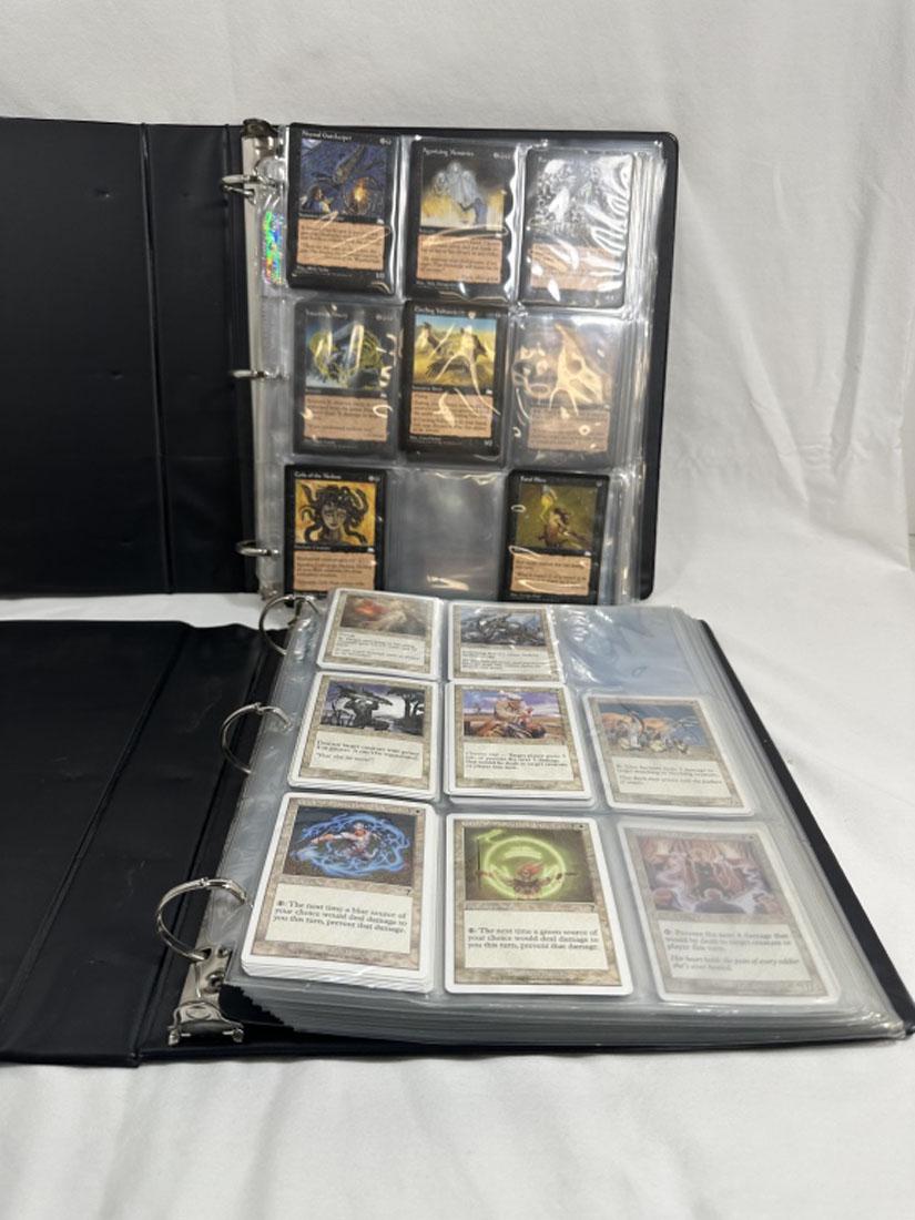 LOT OF 2 BINDERS OF ASSORTED MAGIC CARDS (1 of 4)