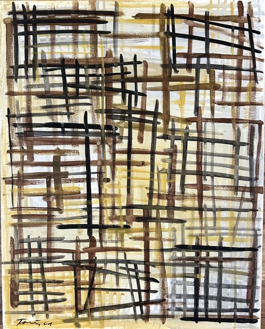 GUNTHER FORG (1952-2013)  OIL ON CANVAS (1 of 3)