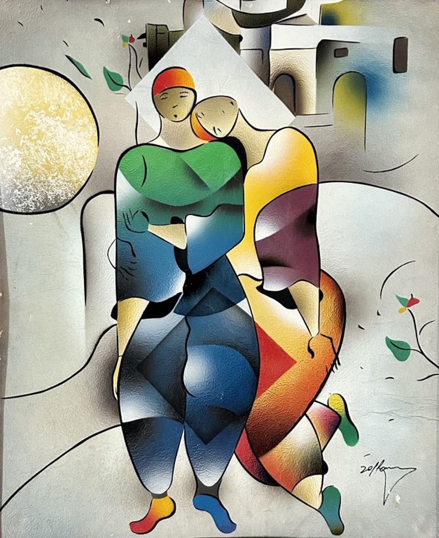 DAVID SCHLUSS SERIGRAPH ON BOARD (B.1943) (1 of 3)