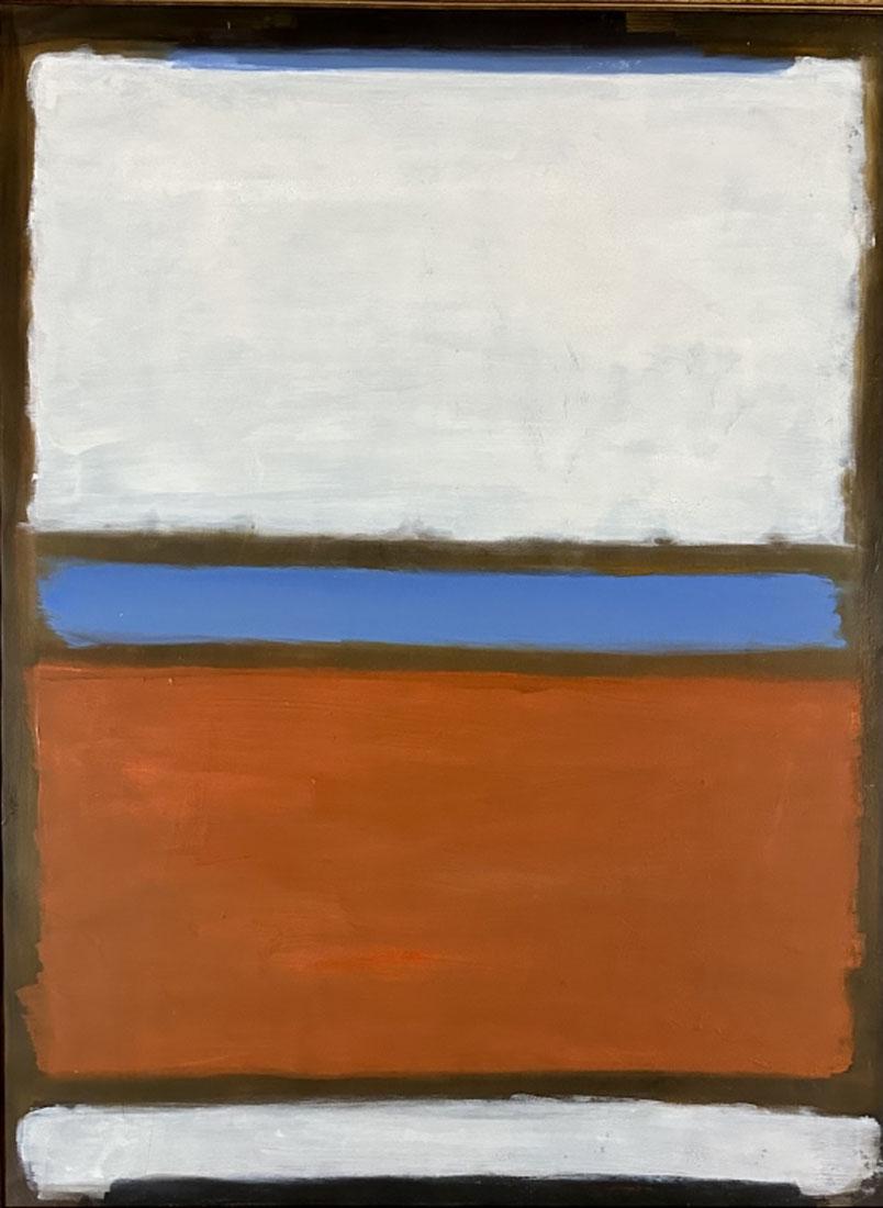 MARK ROTHKO (1903-1970) XL ABSTRACT OIL ON CANVAS (1 of 4)