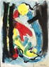 NORMAN CARTON ABSTRACT OIL ON CANVAS