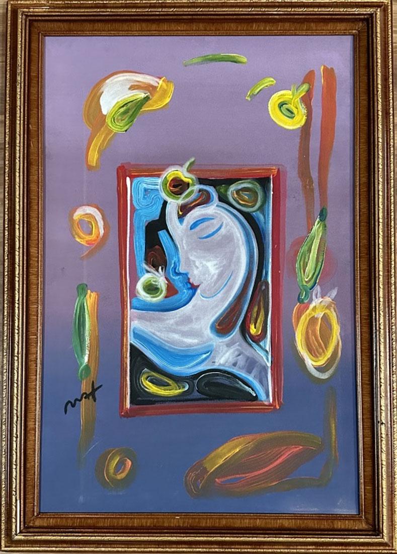 PETER MAX (B. 1937) OIL ON CANVAS (1 of 4)