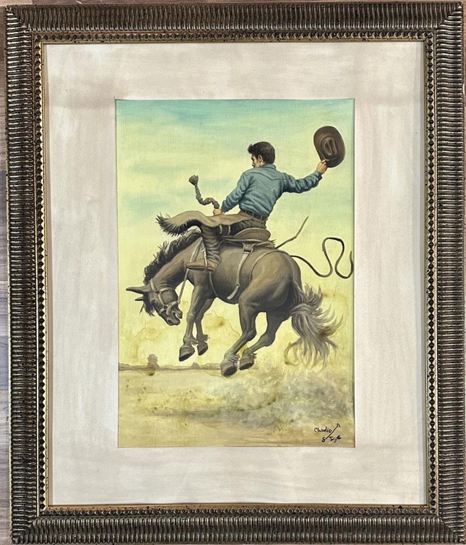 CHARLIE DYE (AMERICAN 1906-1972) OIL PAINTING (1 of 3)