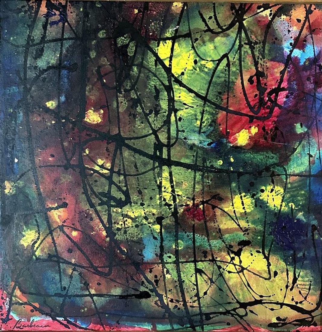 MARCEL BARBEAU (1925-2016) OIL ON BOARD (1 of 3)