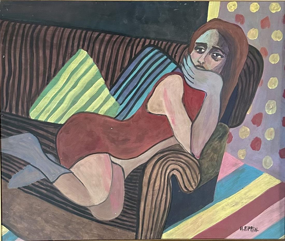 HORACE PIPPIN (1888-1946) FIGURATIVE OIL ON BOARD (1 of 4)