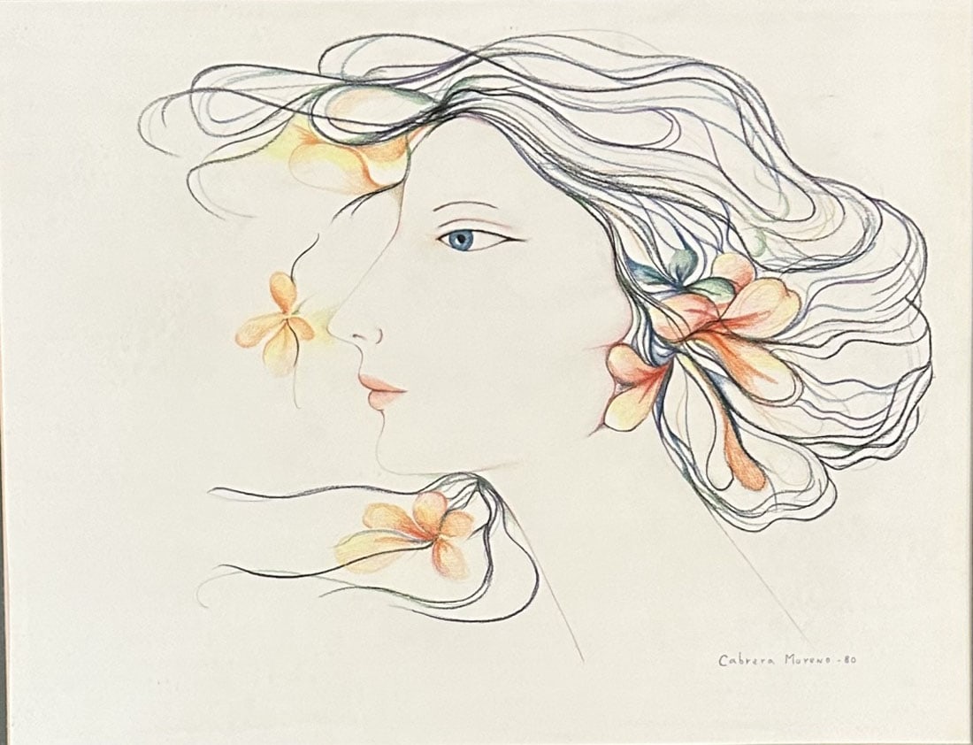 CABRERA MORENO PASTEL ON PAPER (1 of 3)