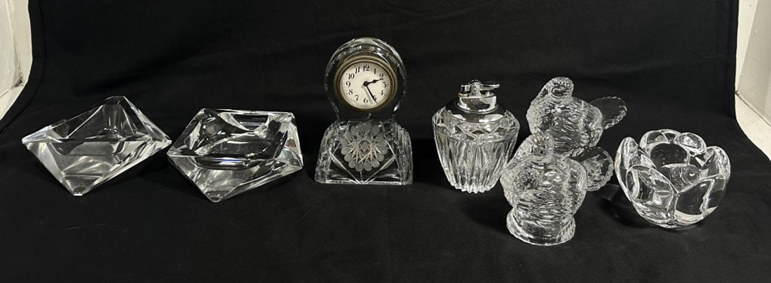 VINTAGE ASSORTED ESTATE COLLECTIBLE DECOR: 2-5" EACH GOOD CONDITION