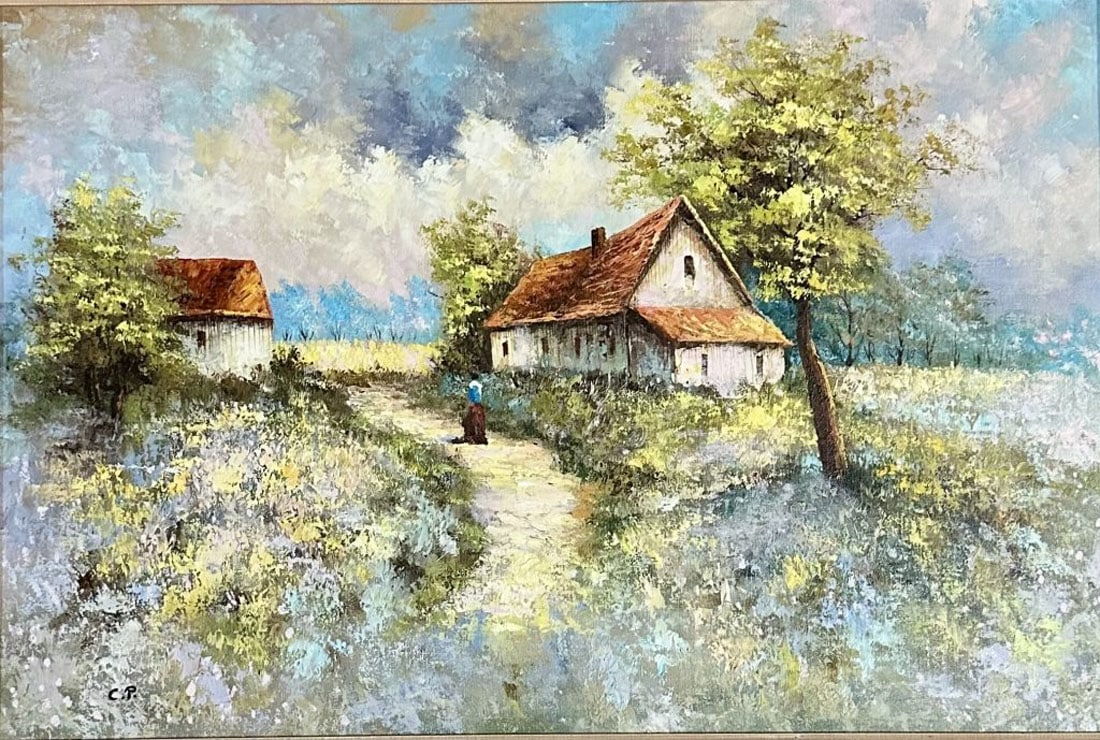 CAMILLE PISSARRO OIL ON CANVAS (1 of 4)