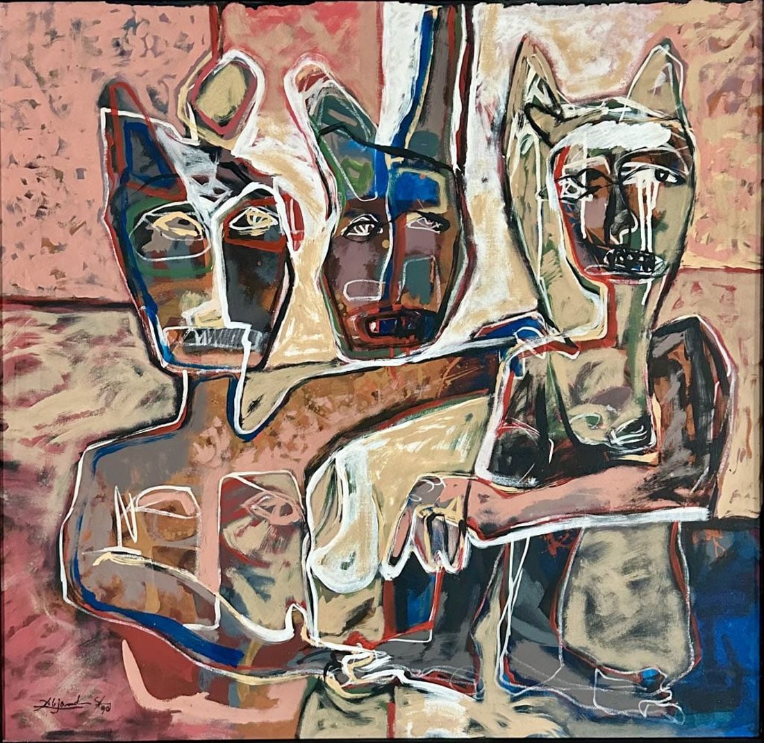 ALEJANDRO SANTIAGO OIL ON CANVAS (1964-2013) (1 of 4)