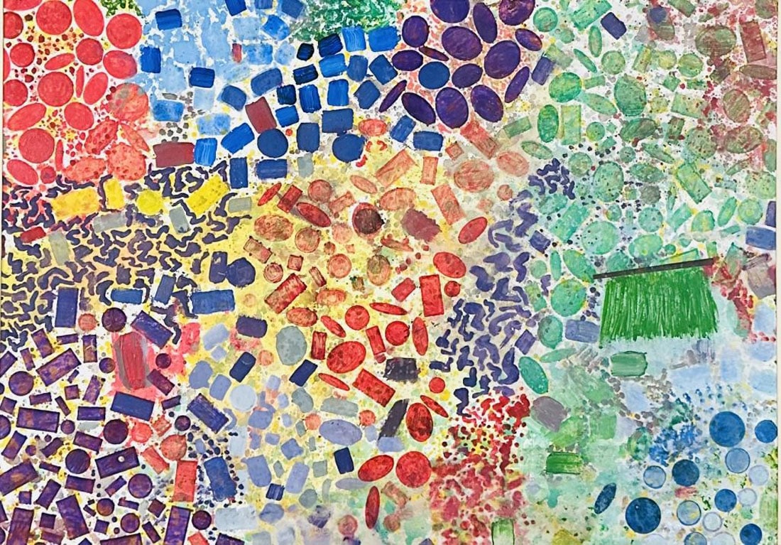 LYNNE DREXLER OIL ON PAPER (1928-1999) (1 of 4)