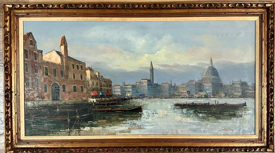 WILLIAM BRADFORD OIL ON CANVAS: Attributed to William Bradford, no coa, private collection, medium: oil, measurements: 30"hx54"w framed, good condition Biography: William Bradford was an American romanticist painter, photographer