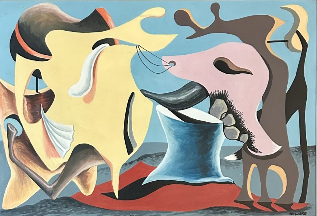 CHARLES HOUGHTON HOWARD (1899-1978) OIL PAINTING (1 of 3)