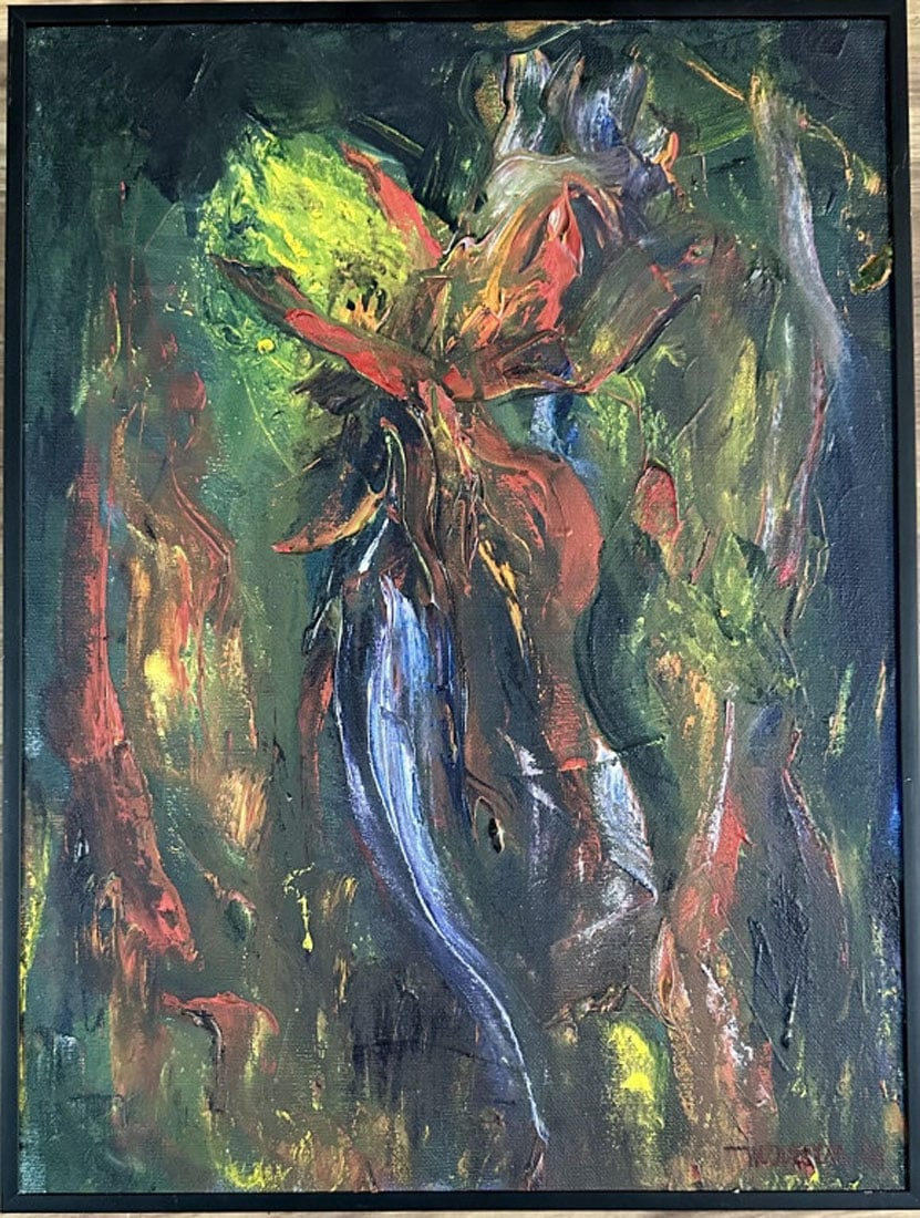 LEONARDO NIERMAN (1932-2023) OIL ON CANVAS (1 of 3)