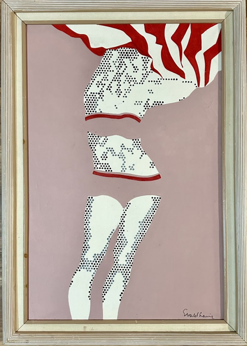 GERALD LAING OIL ON CANVAS FIGURATIVE (1 of 4)