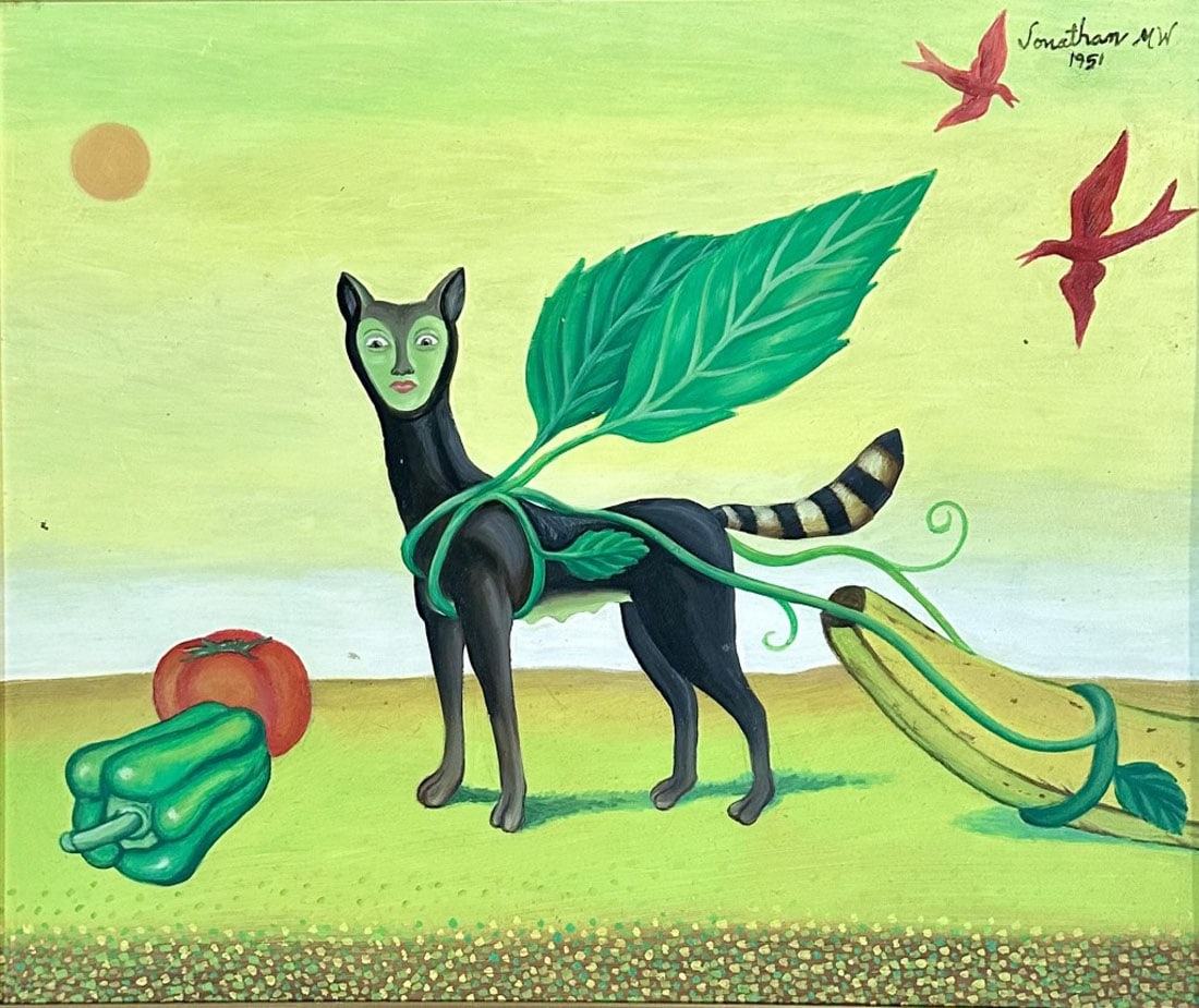 JOHN WILDE OIL ON BOARD (1919-2006) (1 of 4)