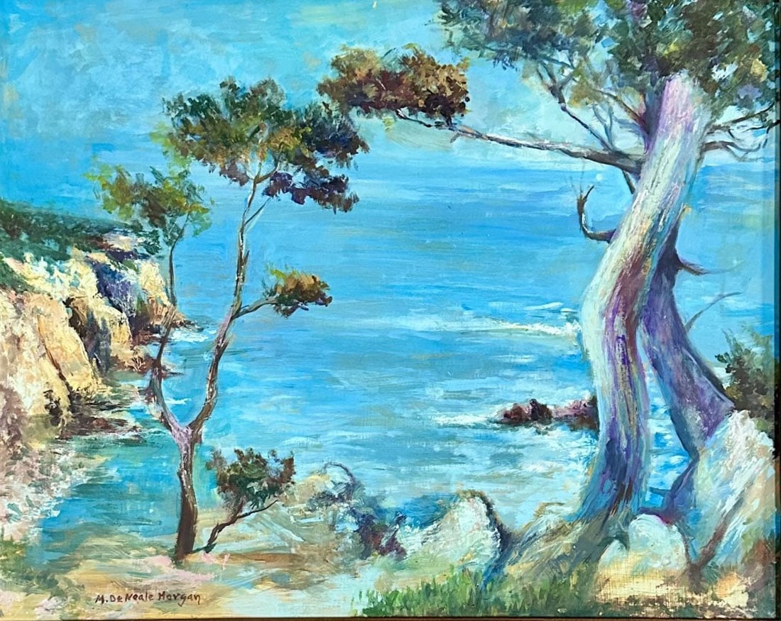 MARY DENEALE MORGAN OIL ON BOARD (1 of 4)