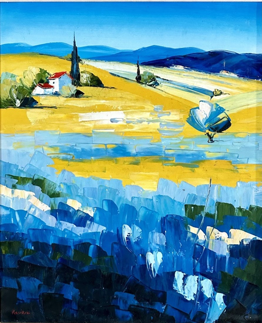 PAUL RESIKA OIL ON CANVAS (1 of 3)