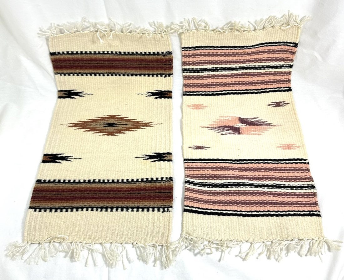 LOT OF 2 NATIVE AMERICAN TAPESTRY, WALL DECOR (1 of 1)