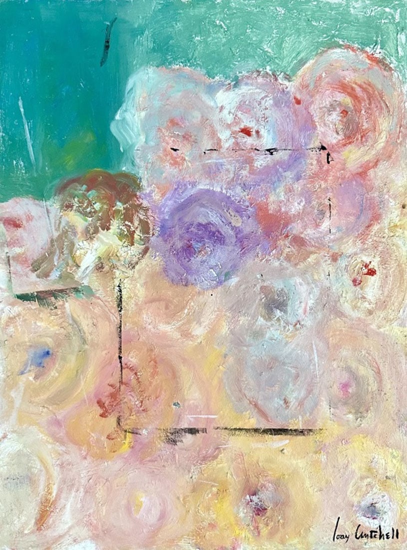 JOAN MITCHELL OIL ON CANVAS (1 of 3)