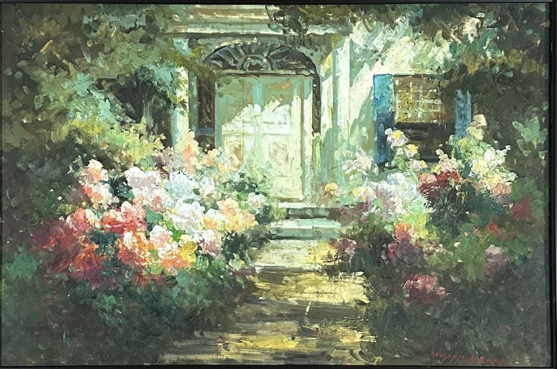 BENJAMIN CHAMBERS BROWN OIL ON CANVAS (1 of 4)