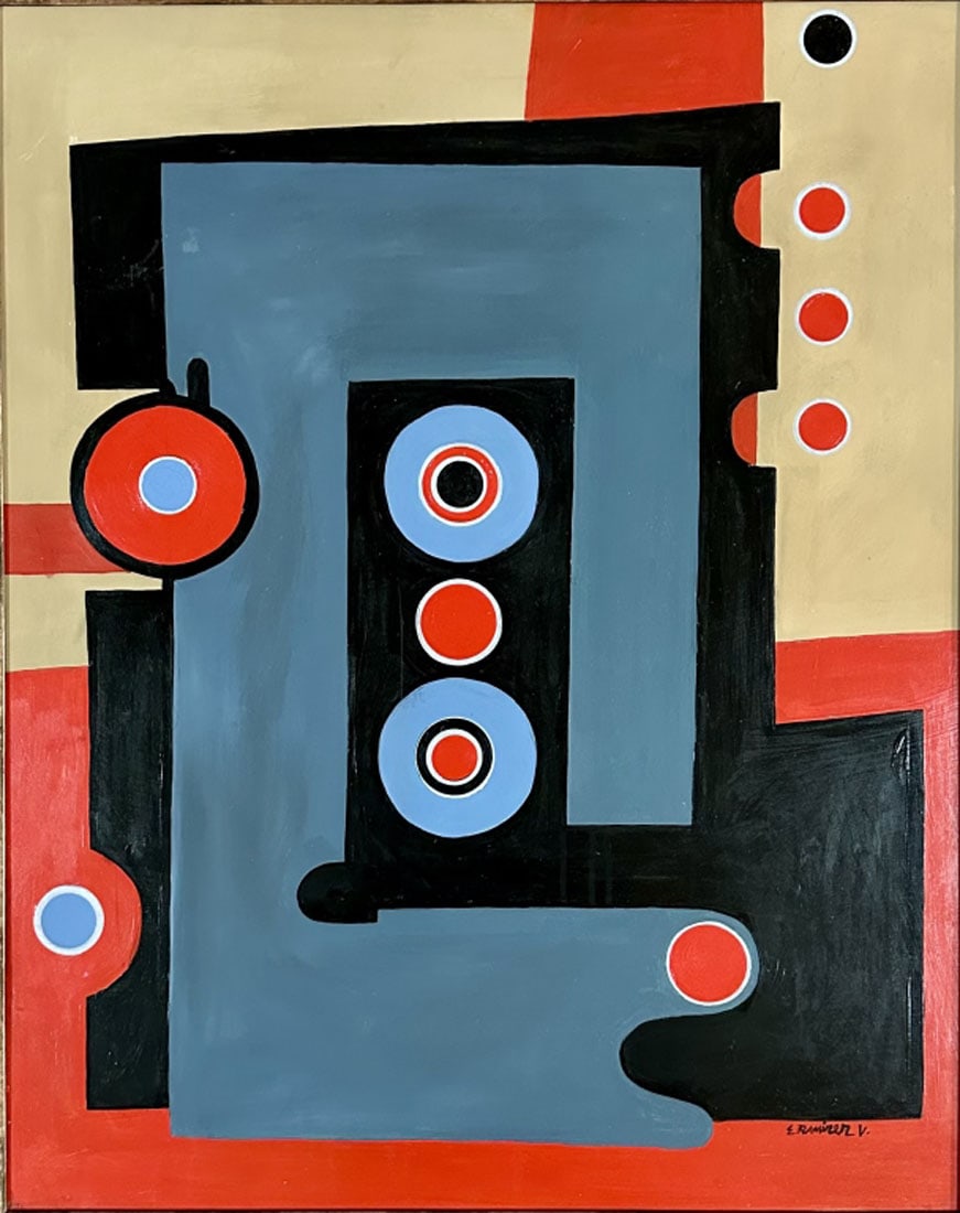 EDUARDO RAMIREZ VILLAMIZAR OIL ON BOARD (1 of 3)