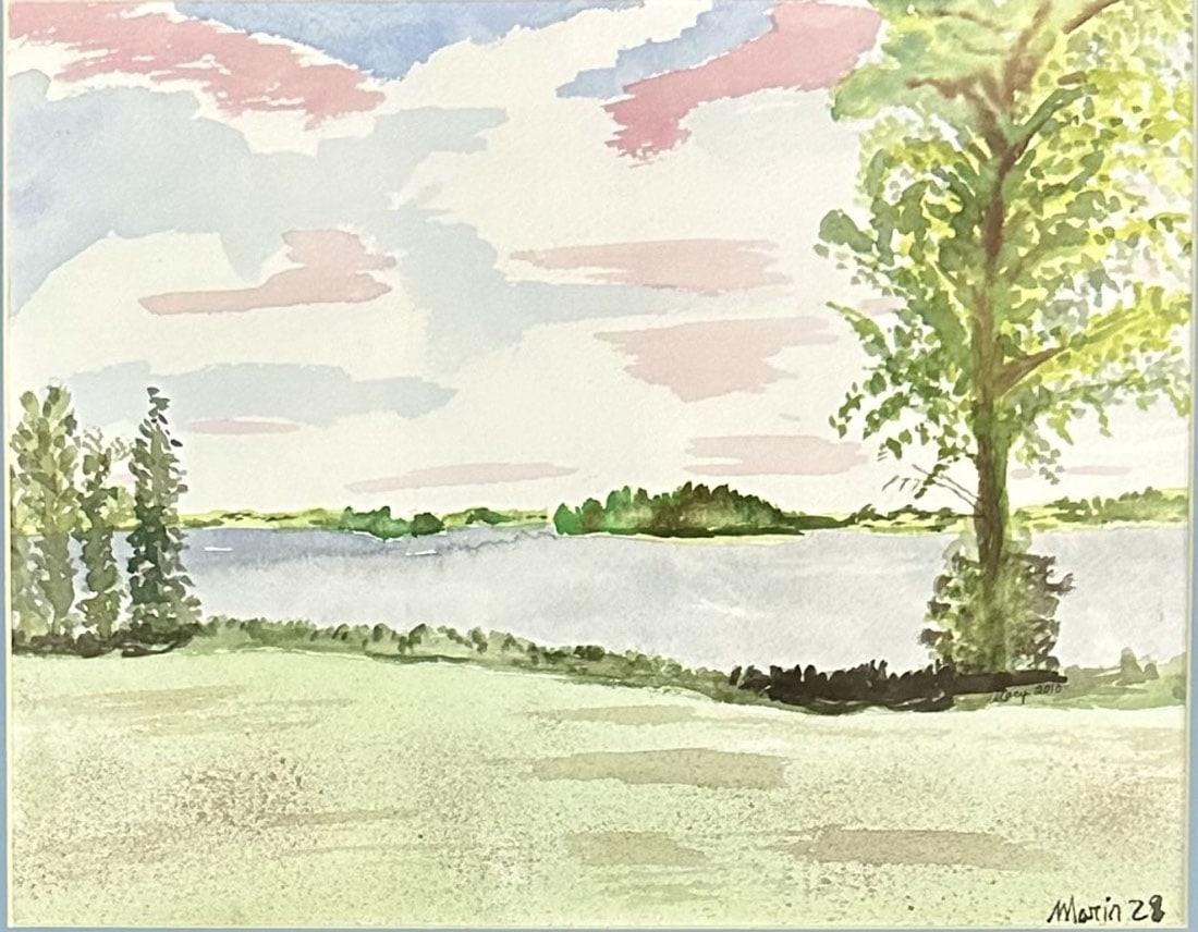 JOHN MARIN LANDSCAPE WATERCOLOR ON PAPER (1 of 3)