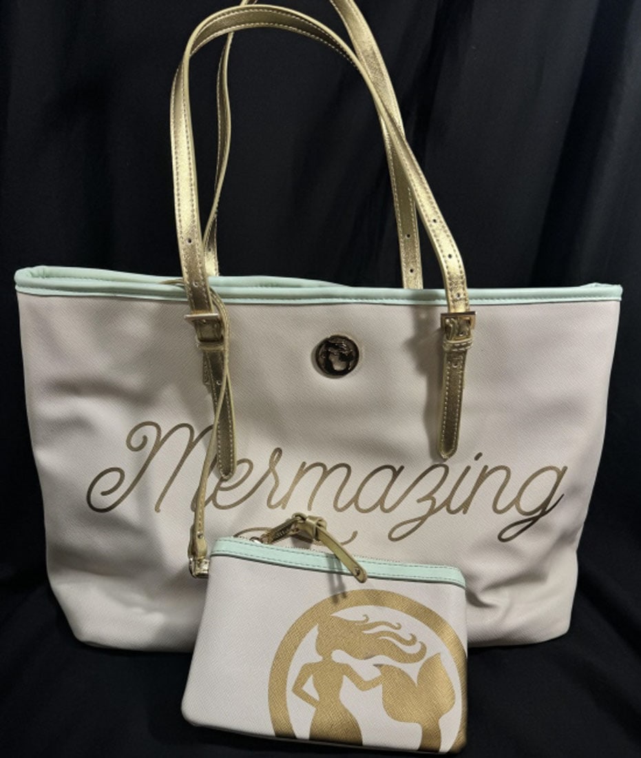 SPARTINA MERMAID CANVAS BEACH TOTE BAG: LIKE NEW, great condition Rare, hard to find, retired Memazing tote bag
