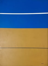 YVES GAUCHER ACRYLIC ON CANVAS