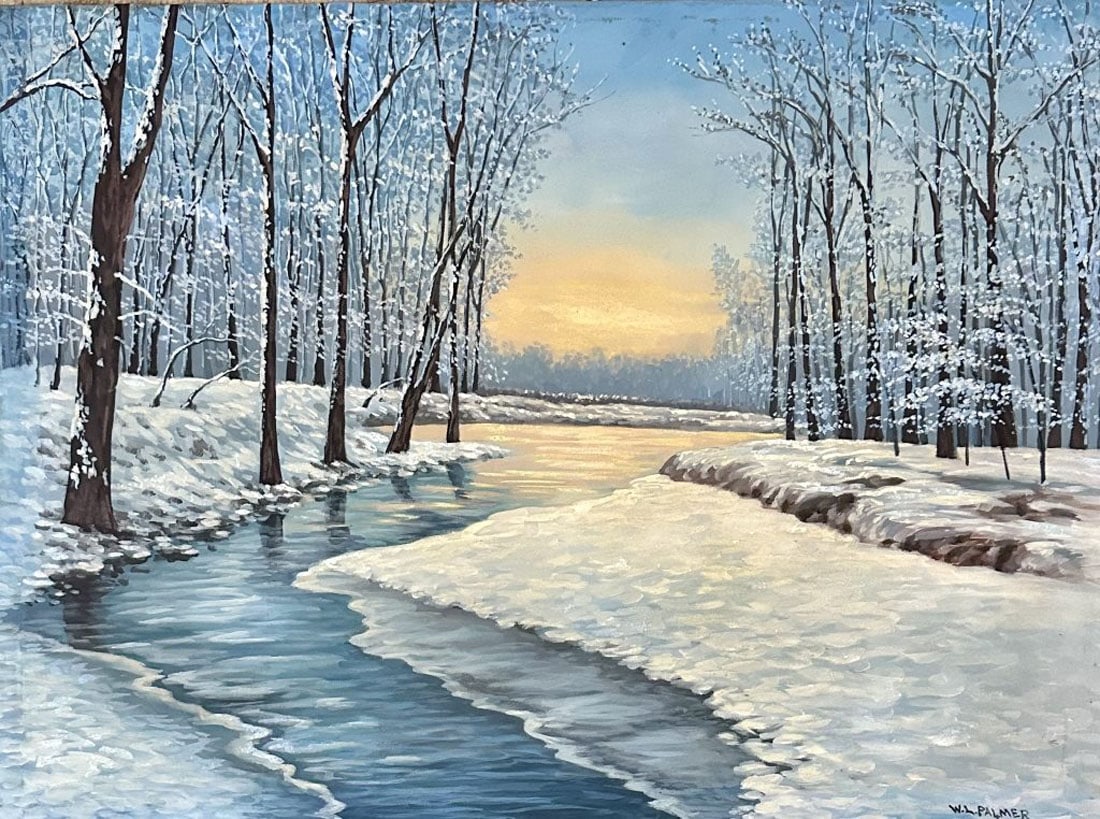 WALTER LAUNT PALMER OIL ON CANVAS (1 of 3)