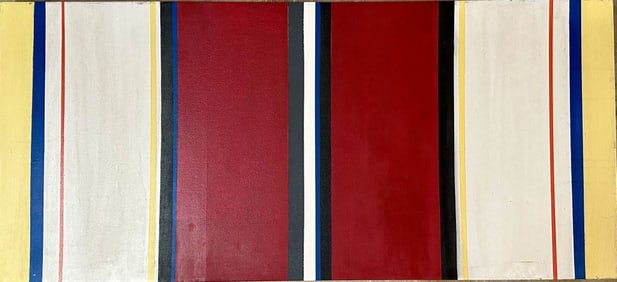 GENE B. DAVIS ACRYLIC ON CANVAS