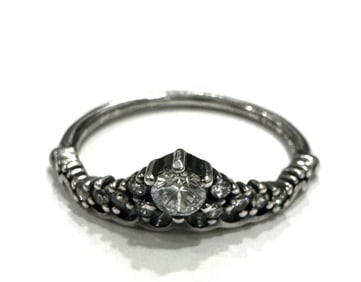 PANDORA FAIRYTALE TIARA STERLING RING