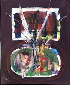 NORMAN CARTON (AMERICAN) OIL ON CANVAS