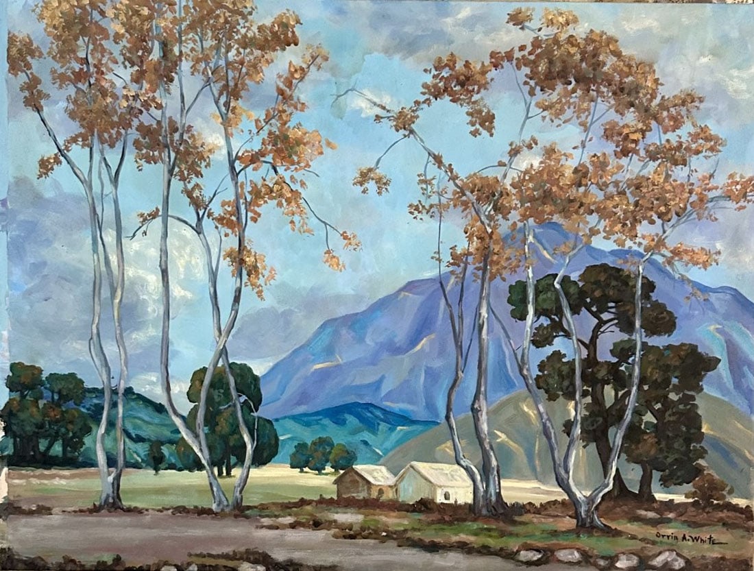 MARY DENEALE MORGAN OIL ON BOARD (1 of 3)