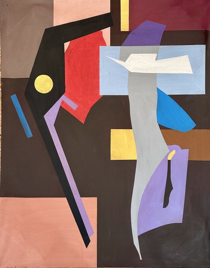 MERCEDES PARDO ACRYLIC ON CANVAS: Mercedes Pardo, no coa, private collection, medium: acrylic measurements: 50"hx40"w no frame, good condition Biography:Mercedes Clementina Marta del Carmen Pardo Ponte, known as Mercedes Pardo was a V