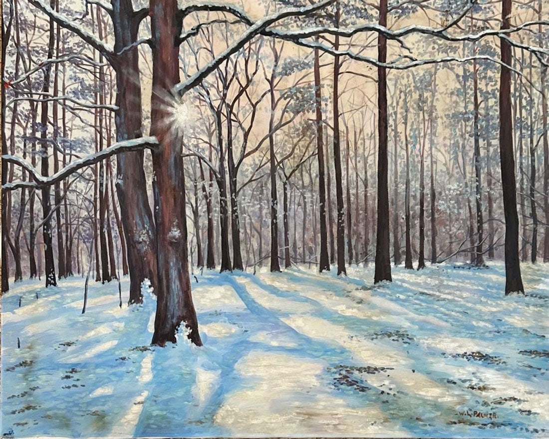 WALTER LAUNT PALMER OIL ON CANVAS (1 of 3)