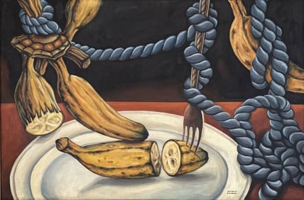 ANTONIO HENRIQUE AMARAL OIL ON CANVAS