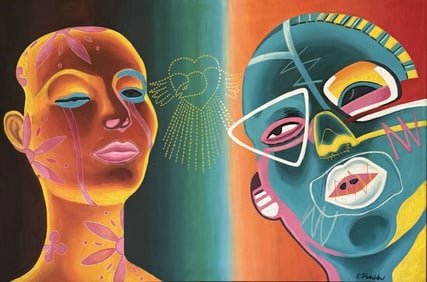 ED PASCHKE OIL ON CANVAS
