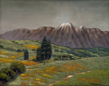 GRANVILLE REDMOND OIL ON BOARD