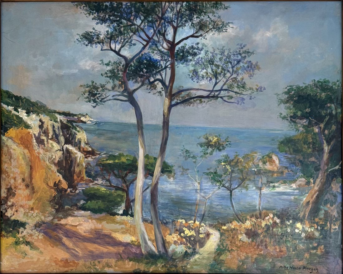 MARY DENEALE MORGAN OIL ON BOARD (1 of 4)