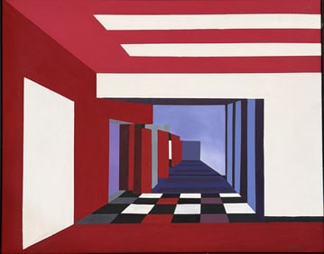 OPY ZOUNI ACRYLIC ON BOARD