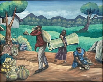 EDGARDO COGHLAN OIL ON BOARD