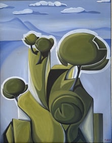 ARGYRIS STYLIANIDIS OIL ON BOARD