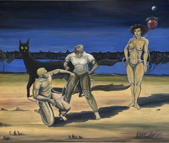 JOHN WILDE OIL ON BOARD