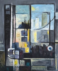 PAUL FEILER OIL ON BOARD