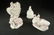 Dresden Lace Figurines Lot of 4 large Dresden lace