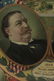 1908 William Howard Taft Political Tray & Pin 1908 - 4