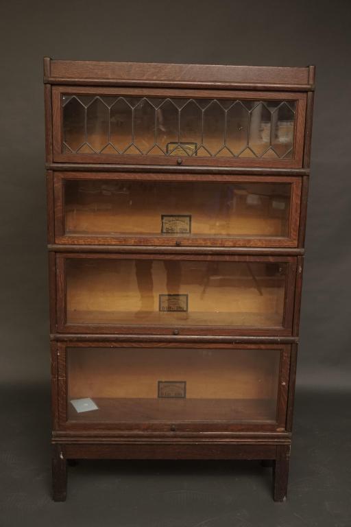 Globe Wernicke Four Section Bookcase Antique Globe (1 of 6)