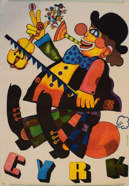 1970s Polish Circus Poster Cyrk Stachurski. (1 of 4)